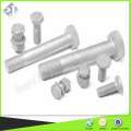 Din931 hexagonal bolt Main product hex head bolt Grade 10.9 hex head bolt